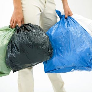 استفاده از کیسه زباله در بسته بندی و جابجایی اثاثیه